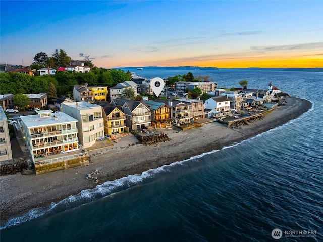 3103 Alki Ave SW, Seattle, WA 98116 - aerial view of expansive beach