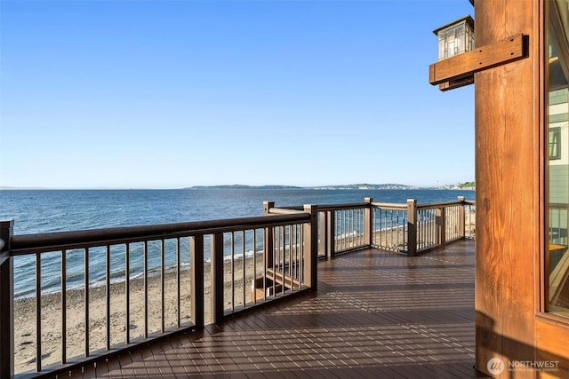 3103 Alki Ave SW, Seattle, WA 98116 - wooden terrace with a water view