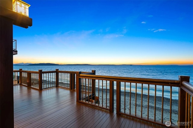3103 Alki Ave SW, Seattle, WA 98116 - deck featuring a water view
