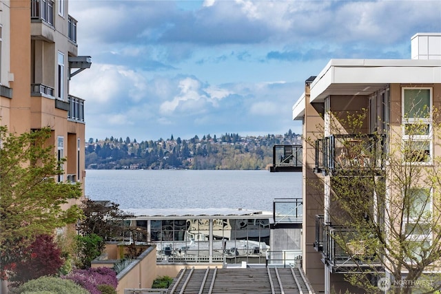 property view of water