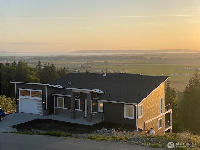 20555 Benson Ridge Ln, Mount Vernon, WA 98274 - view of front of home featuring an attached garage and concrete driveway