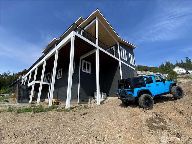 20555 Benson Ridge Ln, Mount Vernon, WA 98274 - view of side of property featuring stairs