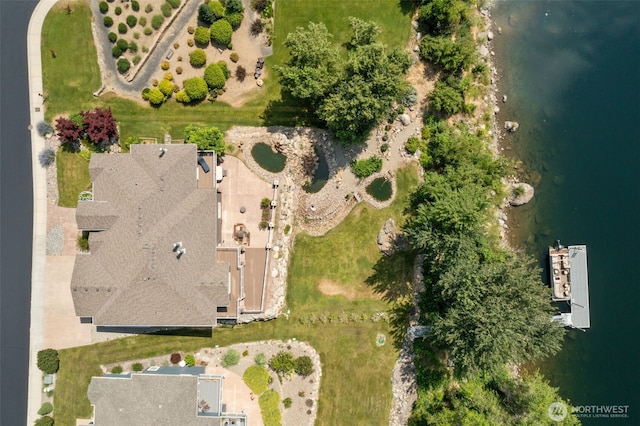 2840 Mikayla Ln, East Wenatchee, WA 98802 - aerial view of property and surrounding area featuring a nearby body of water