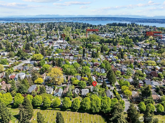 5210 35th Ave NE, Seattle, WA 98105 - aerial view of a nearby body of water