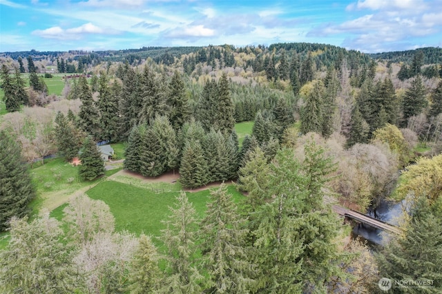 1319 Winlock Vader Rd Unit 19, Winlock, WA 98596 - aerial view of a heavily wooded area