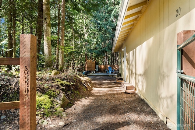 view of property exterior
