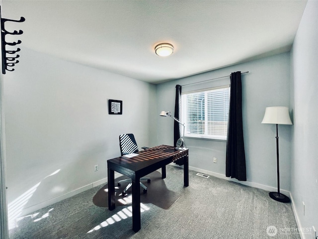 18126 SE 246th St, Covington, WA 98042 - office area featuring visible vents, carpet flooring, and baseboards
