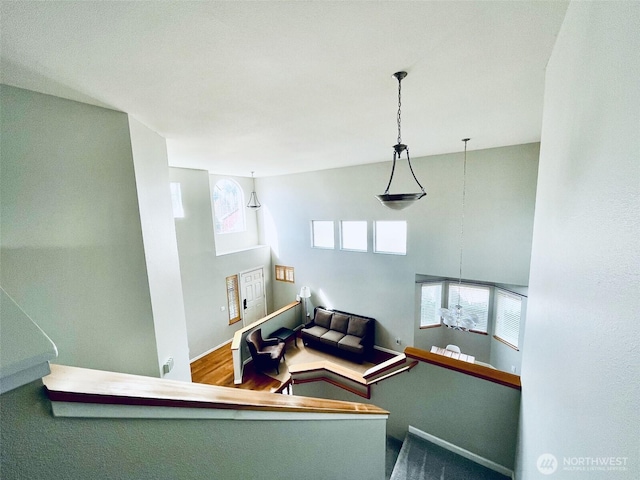 18126 SE 246th St, Covington, WA 98042 - stairway with a wealth of natural light and baseboards