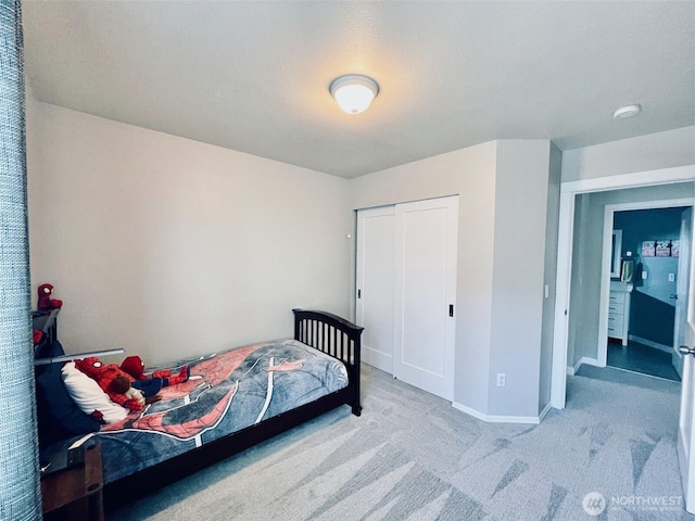 18126 SE 246th St, Covington, WA 98042 - bedroom with baseboards, carpet floors, and a closet