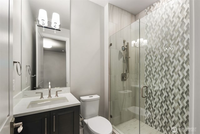 4229 95th Ave NE, Yarrow Point, WA 98004 - full bath with a shower stall, toilet, and vanity