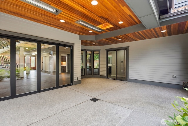 4229 95th Ave NE, Yarrow Point, WA 98004 - doorway to property featuring a patio