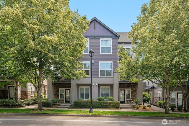 10757 NE Red Wing Way Unit 201, Hillsboro, OR 97006 - multi unit property featuring stone siding and board and batten siding