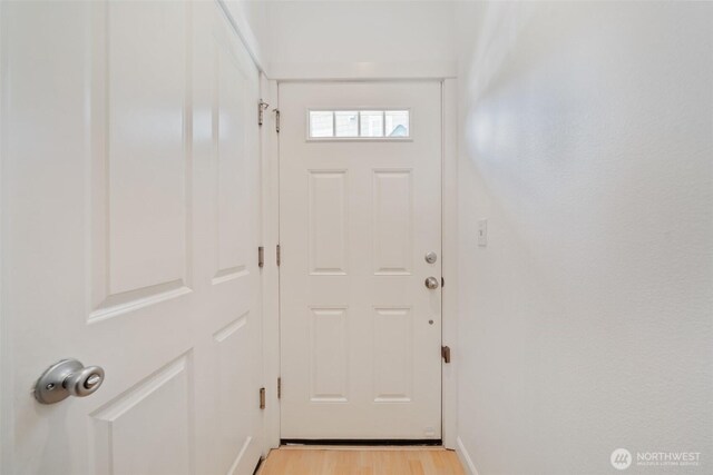 10757 NE Red Wing Way Unit 201, Hillsboro, OR 97006 - entryway featuring light wood-type flooring