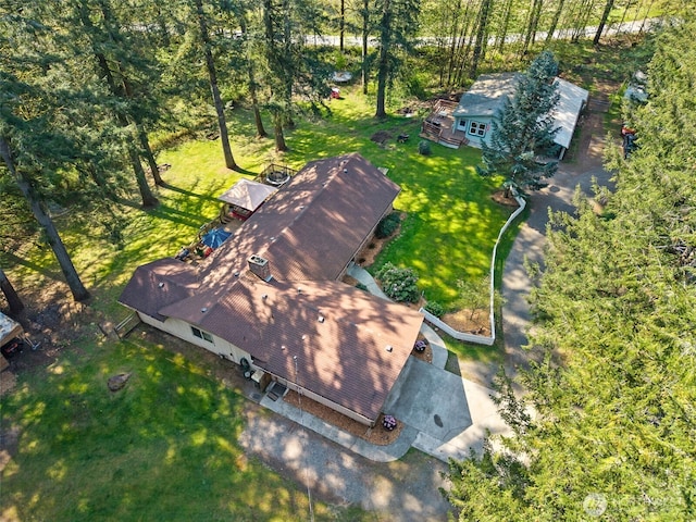drone / aerial view