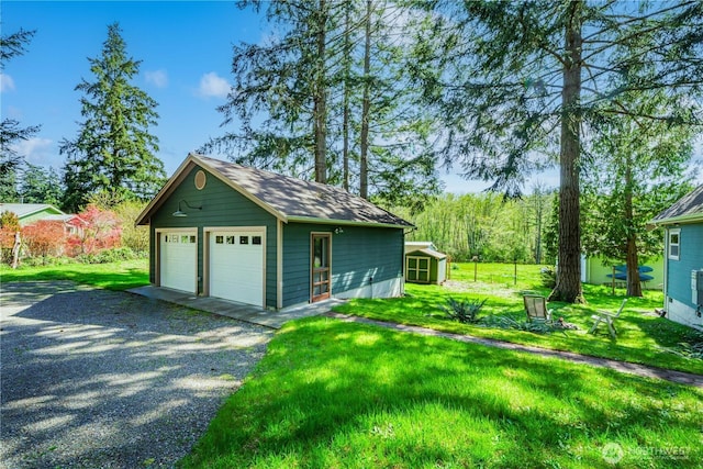 12916 91st Street Ct, Anderson Island, WA 98303 - view of detached garage