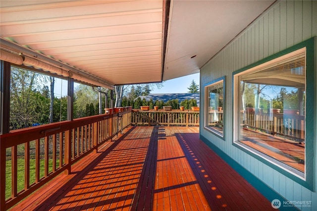 5201 Hyada Blvd NE, Tacoma, WA 98422 - view of wooden terrace