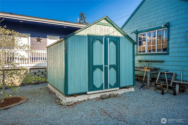 5201 Hyada Blvd NE, Tacoma, WA 98422 - view of shed featuring fence