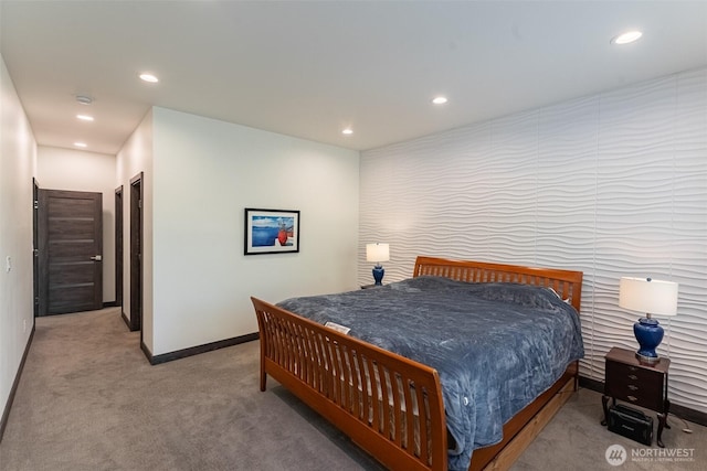 43 Rocky Ridge Dr, Bellingham, WA 98229 - bedroom featuring recessed lighting, carpet floors, and baseboards
