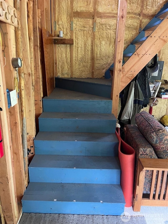 view of staircase