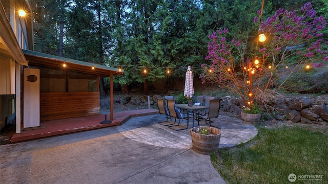 19134 SE May Valley Rd, Issaquah, WA 98027 - view of patio / terrace with outdoor dining space