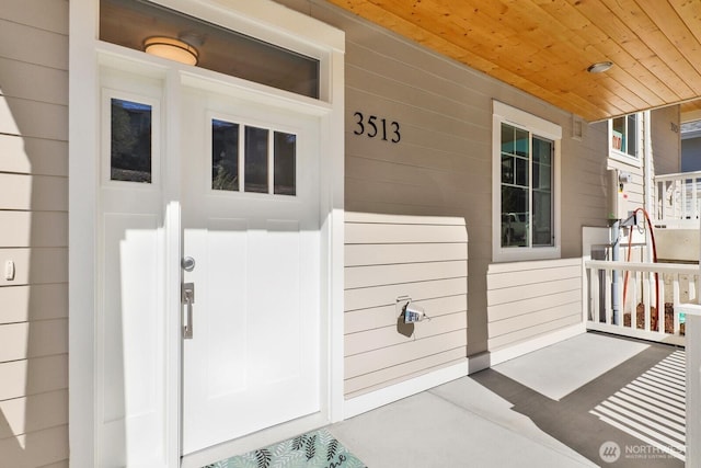 3513 Sussex Dr, Bellingham, WA 98226 - property entrance featuring covered porch