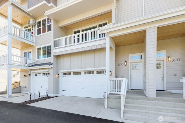 3513 Sussex Dr, Bellingham, WA 98226 - exterior space featuring driveway and an attached garage