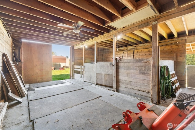 view of stable