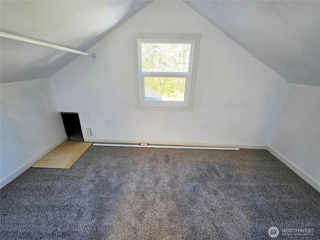 6818 Olympic Hwy, Aberdeen, WA 98520 - bonus room with vaulted ceiling, carpet flooring, and baseboards