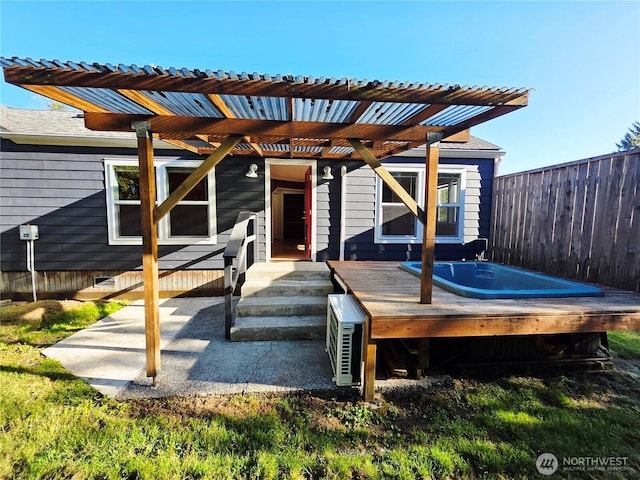 6818 Olympic Hwy, Aberdeen, WA 98520 - exterior space with fence