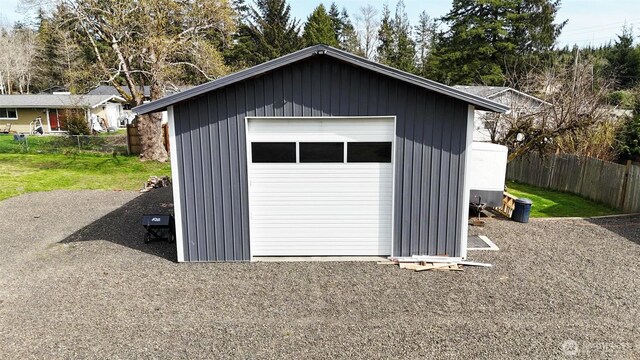 6818 Olympic Hwy, Aberdeen, WA 98520 - view of outbuilding featuring fence and an outbuilding