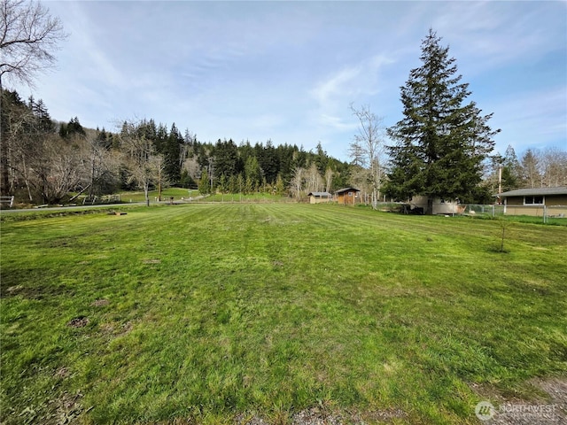 6818 Olympic Hwy, Aberdeen, WA 98520 - view of yard