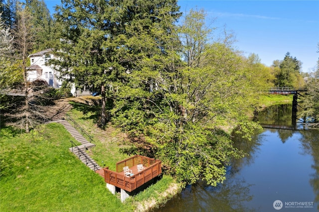 9821 NE Riverbend Dr Unit C102, Bothell, WA 98011 - drone / aerial view of a large body of water
