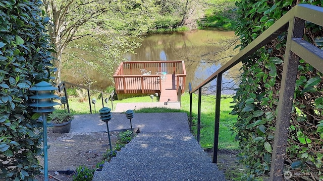 9821 NE Riverbend Dr Unit C102, Bothell, WA 98011 - view of community featuring a deck with water view