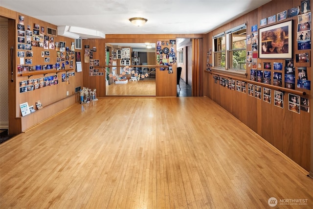 5429 NE Windermere Rd, Seattle, WA 98105 - bar with wooden walls and hardwood / wood-style floors