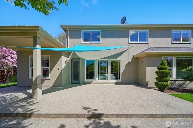 162 Costello Pl, Walla Walla, WA 99362 - back of property with a patio and stucco siding