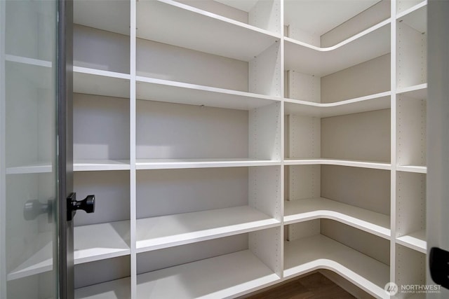 view of pantry