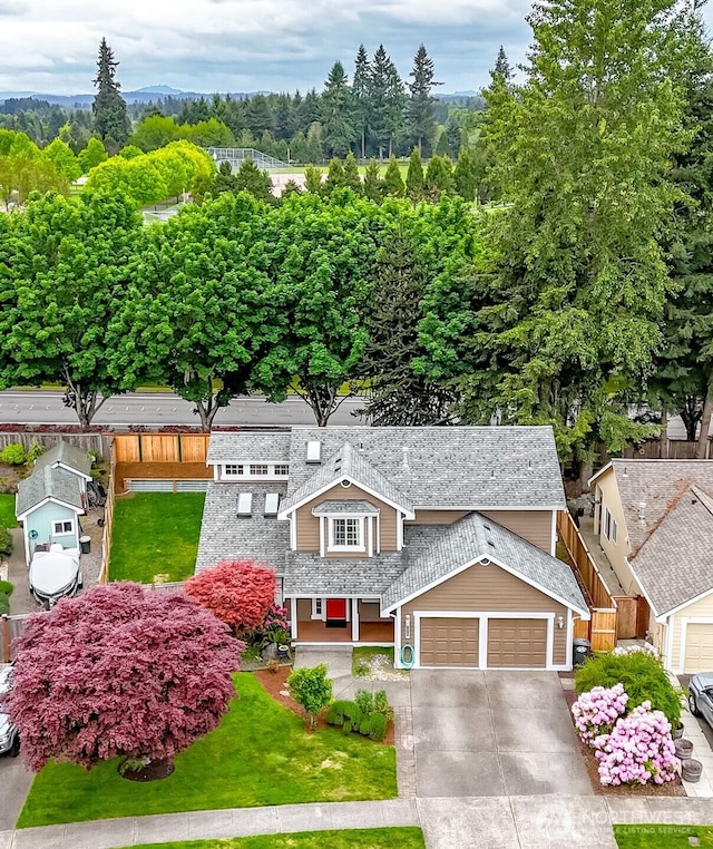 5475 Park Place Loop SE, Lacey, WA 98503 - aerial view of property and surrounding area