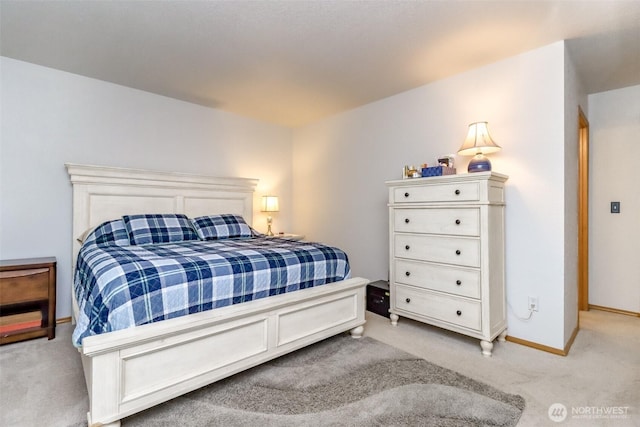 5475 Park Place Loop SE, Lacey, WA 98503 - bedroom with light colored carpet and baseboards