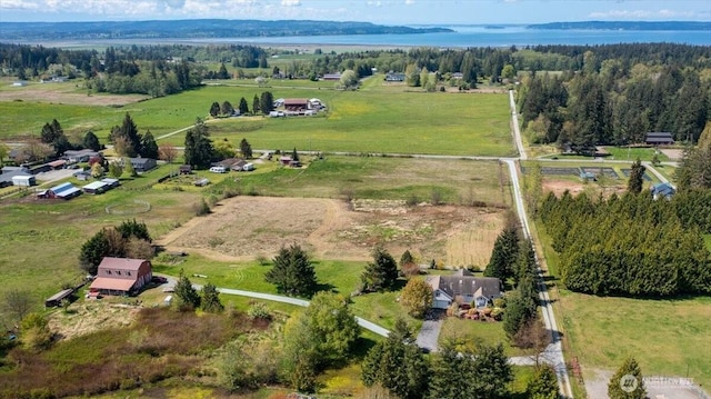 30729 76th Ave NW, Stanwood, WA 98292 - birds eye view of property with a rural view and a water view