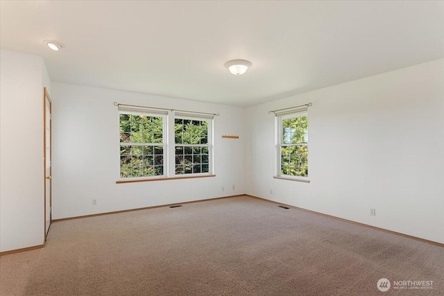 30729 76th Ave NW, Stanwood, WA 98292 - spare room with visible vents, baseboards, and light carpet