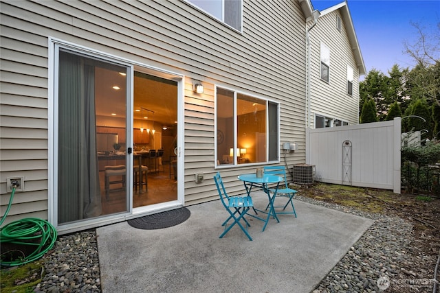 2202 NE 140th St Lot 44, Vancouver, WA 98686 - view of patio featuring fence and cooling unit