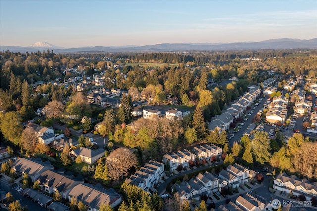 2202 NE 140th St Lot 44, Vancouver, WA 98686 - birds eye view of property featuring a residential view and a mountain view