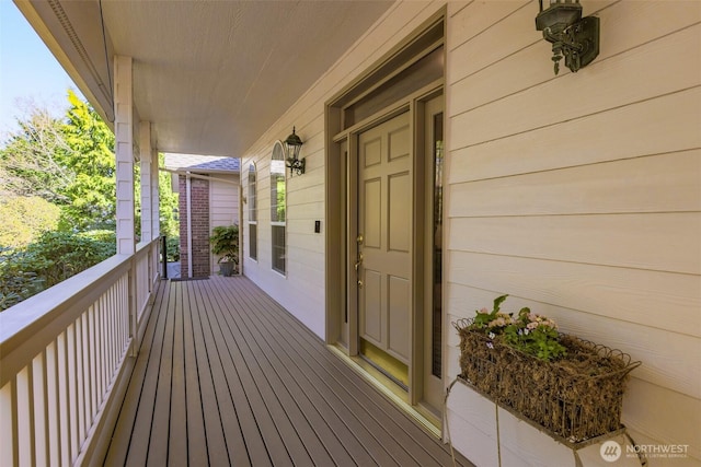 4404 Landmark Dr, Mount Vernon, WA 98274 - view of wooden terrace