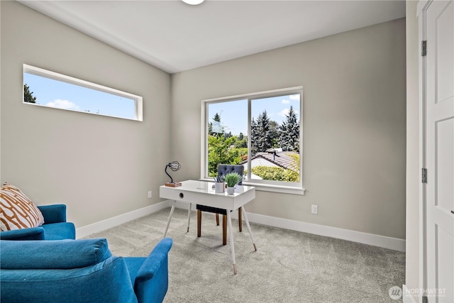 13055 2nd Ave S Unit B, Burien, WA 98168 - home office featuring light colored carpet and baseboards