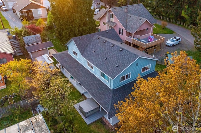 aerial view