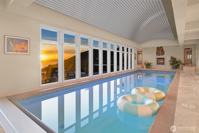 view of indoor pool