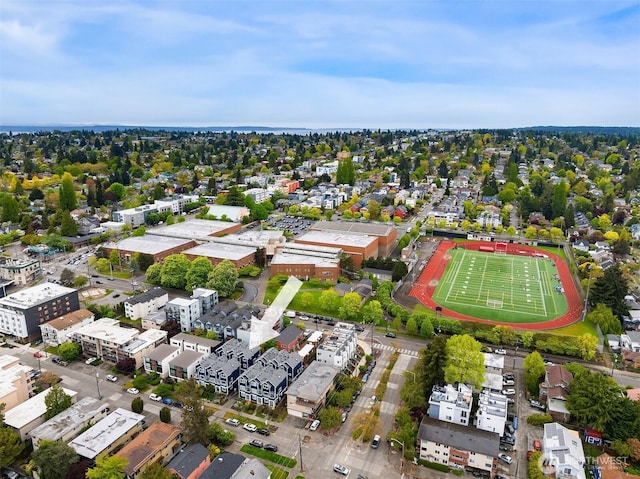 aerial view