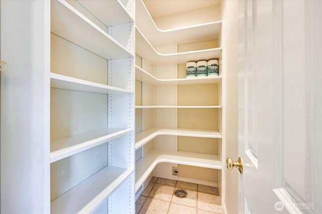 view of pantry
