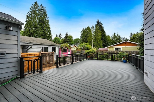 view of deck