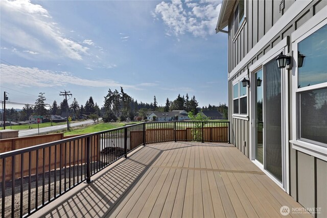 view of deck
